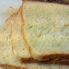 A picture of plain bread.