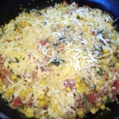 A picture of Corn Manchego Quinoa.
