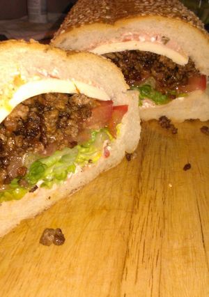 A picture of " Taco Sandwich ".