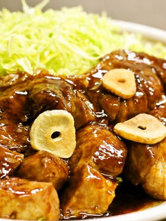 A picture of Yokkaichi's Specialty! Pork Steak.