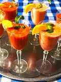 Roberta’s red smoothie and drink