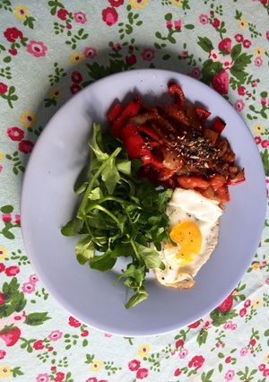 Una foto de Verduras salteadas