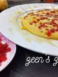 Mango and Tutti Fruiti Pancakes