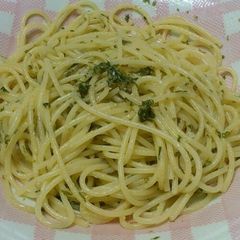 A picture of Basil Sauce Pasta for One.