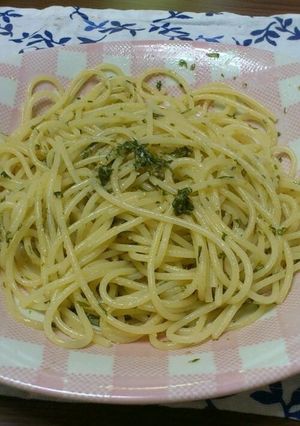 A picture of Basil Sauce Pasta for One.