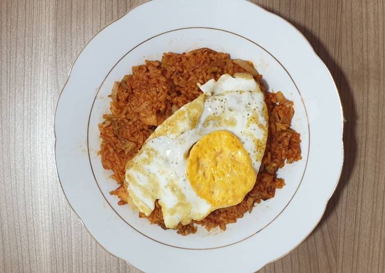 Resep Nasi Goreng Kimchi Special Pakai Telor , Lezat