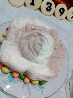 عکسی از دستور پشمک یلدا