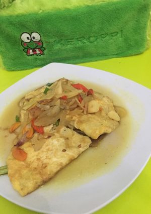 Foto resep Telur dadar siram bumbu rempah