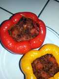 Mandi's stuffed bellpeppers