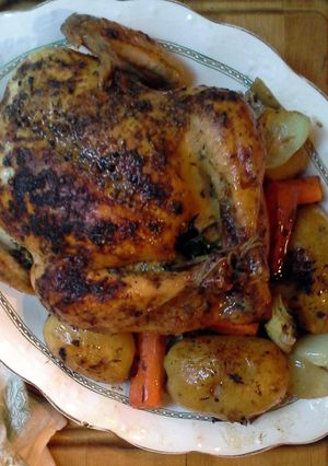 A picture of Quiet Valley Roast Chicken.