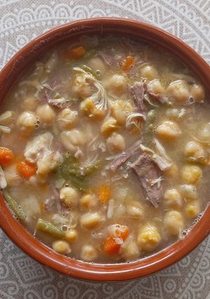 Una foto de Cocido andaluz en olla express 😋