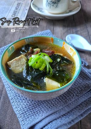 Foto resep Sup Rumput Laut
