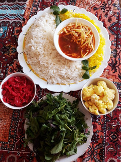 عکسی از دستور قیمه مجلسی