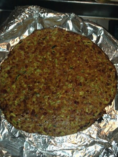 A picture of Zucchini Pizza.