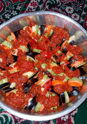 صورة لوصفة خلطبيطه بالصلصه