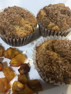 Una foto de Muffins de plátano