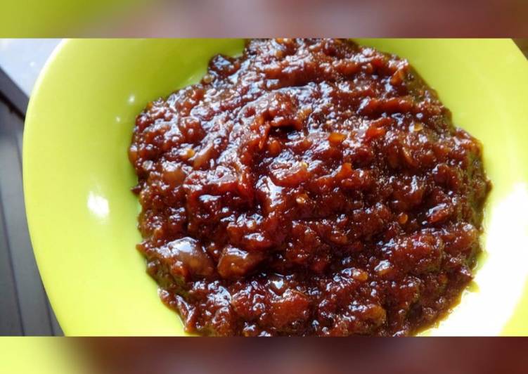 Sambal Terasi ala Lamongan