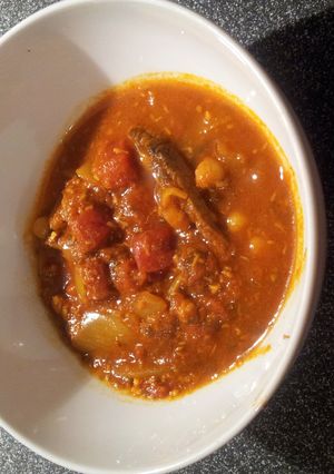 A picture of Moroccan Stew.