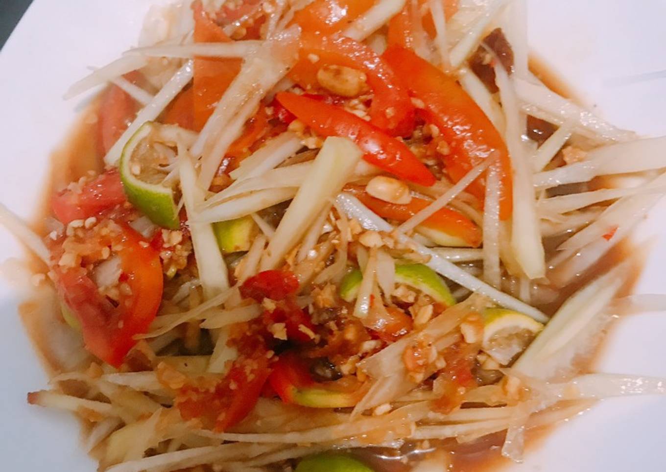 Salad Pepaya Thailand / Som Tam
