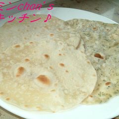 A picture of Homemade Tortillas (with all-purpose flour).