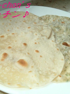 A picture of Homemade Tortillas (with all-purpose flour).