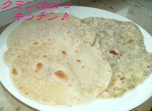 A picture of Homemade Tortillas (with all-purpose flour).