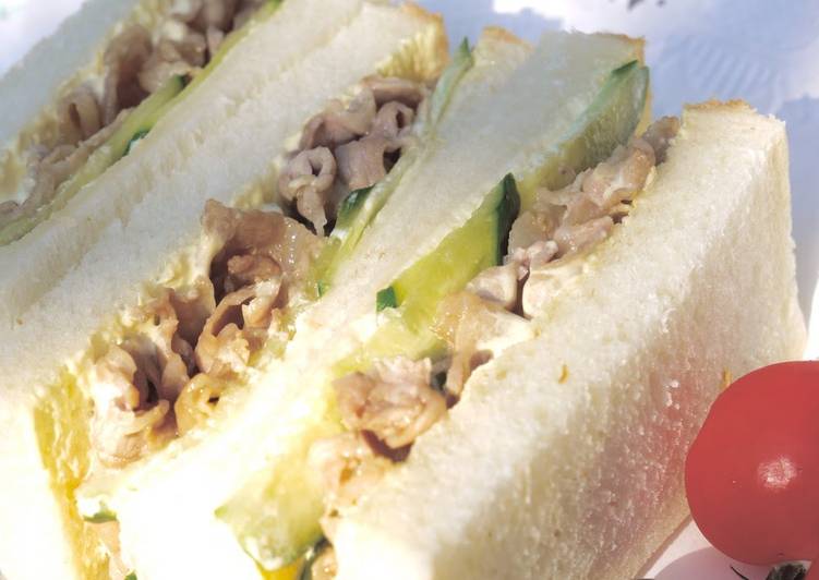 Recipe of Speedy Pork Teriyaki Sandwich - I&#39;ve Been Making This Forever