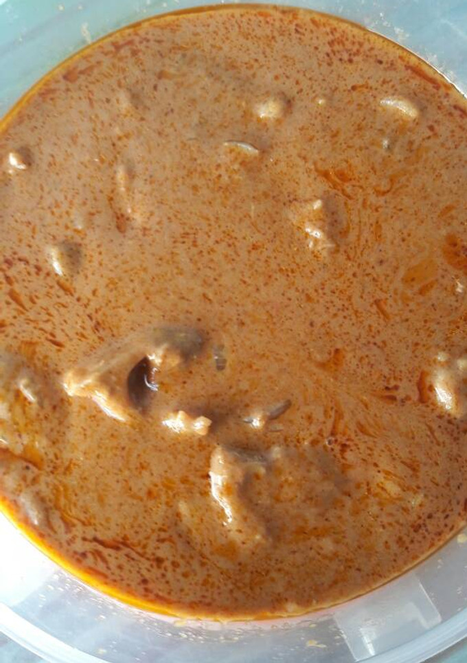 A picture of Groundnut soup.