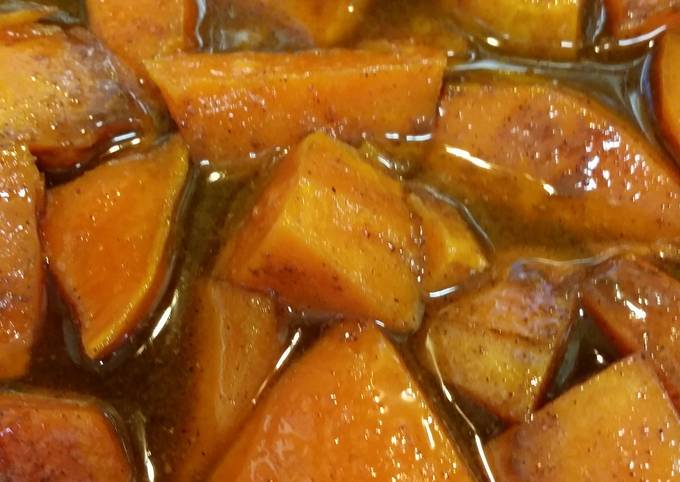 Southern baked candied yams