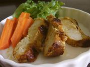A picture of salt marinated chicken
