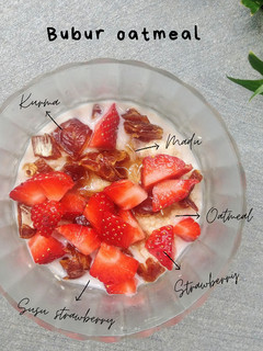 Foto resep Bubur oatmeal