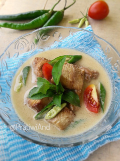 Foto resep Ikan Cucut kuah santan