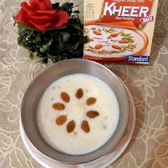 A picture of Laziza kheer mix 🍲.