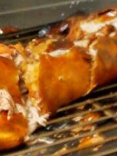 Una foto de Cochinillo asado al horno