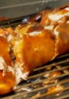 Una foto de Cochinillo asado al horno