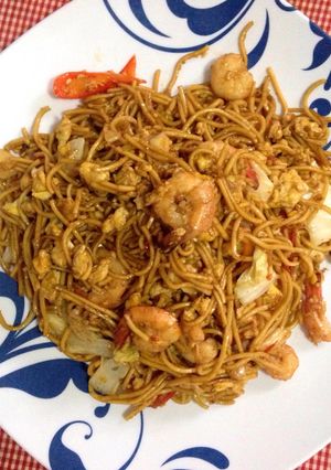 Foto resep Mie goreng seafood