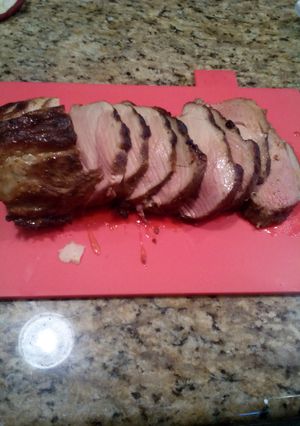 A picture of Glaze Pork Roast.