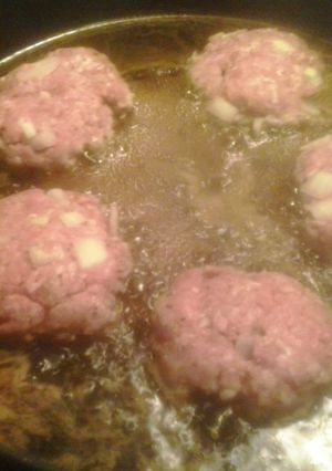 A picture of Too cold to bbq honey garlic porc bergers.