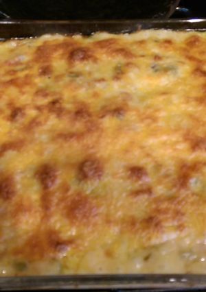 A picture of King Ranch Chicken.