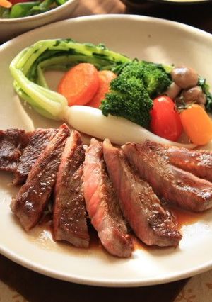 A picture of Kobe Beef Steak.