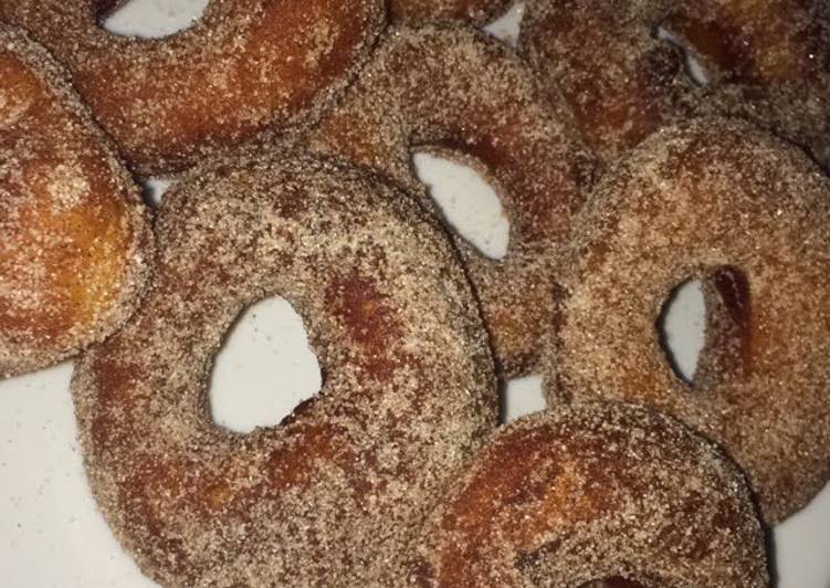 Recipe of Quick Cinnamon Sugar Donuts
