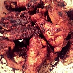 A picture of Trav's Old Bay Wings.