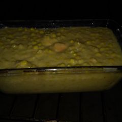 A picture of corn casserole.