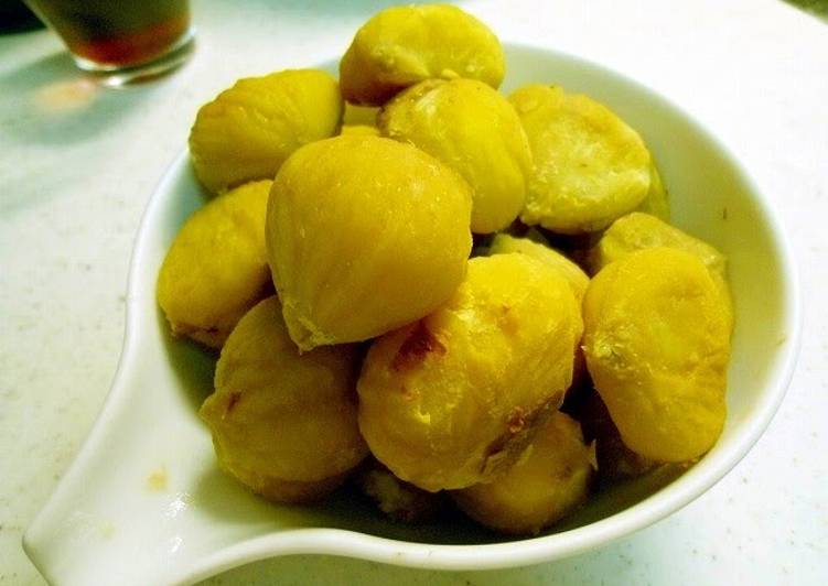 Peeling Chestnuts Using a Pressure Cooker