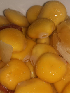 A picture of Spicy Garlic Lupini Beans.