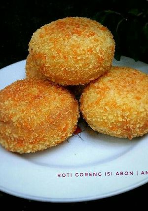 Foto resep Roti Goreng Isi Abon (No ulen, irit & simple)