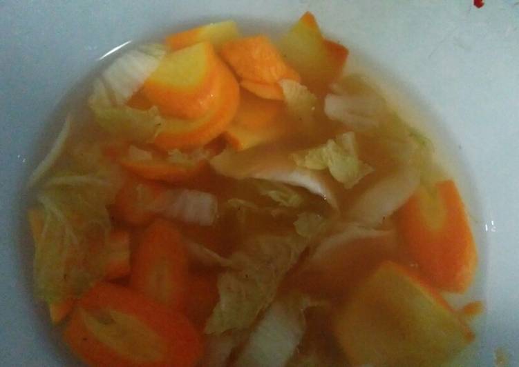 Asinan sawi putih &amp; wortel (kimchi) ala me