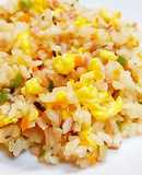 Crumbly Fried Rice in a Rice Cooker