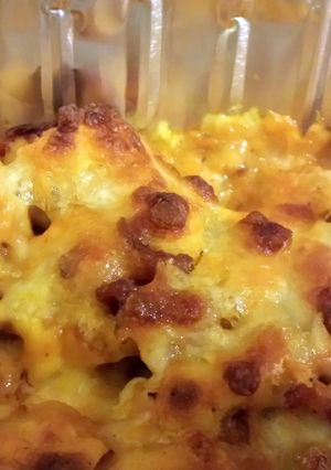 A picture of Elisa's Biscuit Pizza.