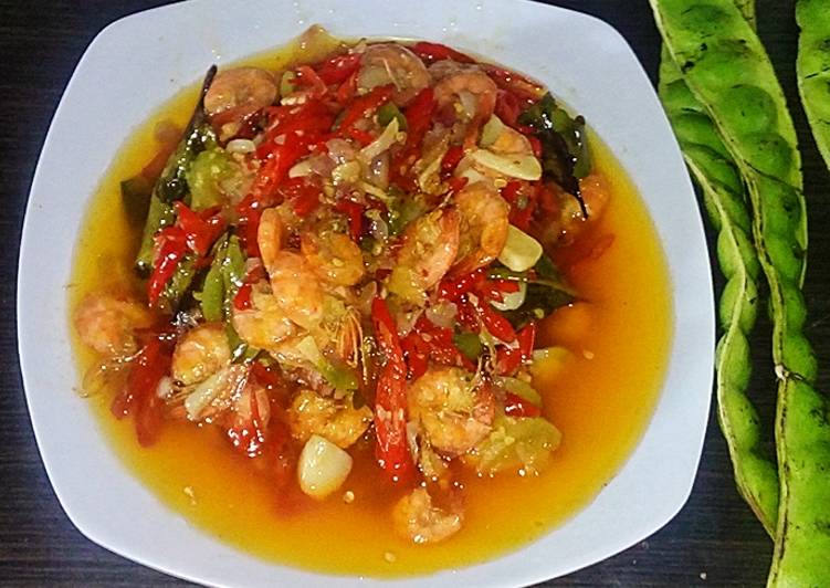 Sambal iris udang